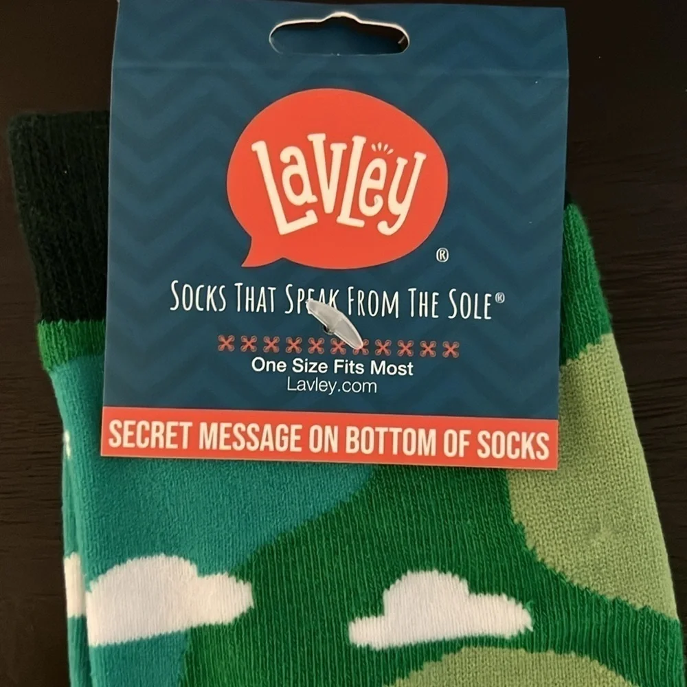 NWT Lavley “I’d Rather Be Golfing” Socks Funny Golf Novelty Crew Gift Men
